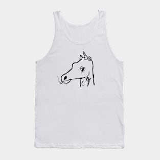 Punk unicorn Tank Top